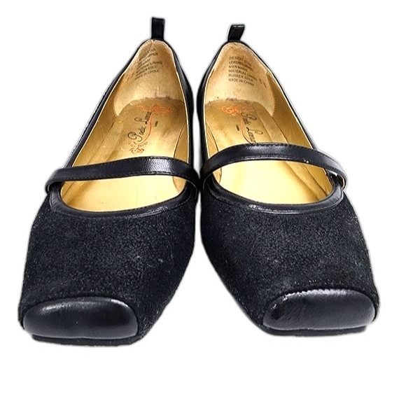 Poetic License Black Glitter Flats - Picture 2 of 8